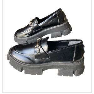 Women’s Steve Madden Trifecta Chunky Platform Oxfords, Sz 10, Y2K, Grunge, GUC